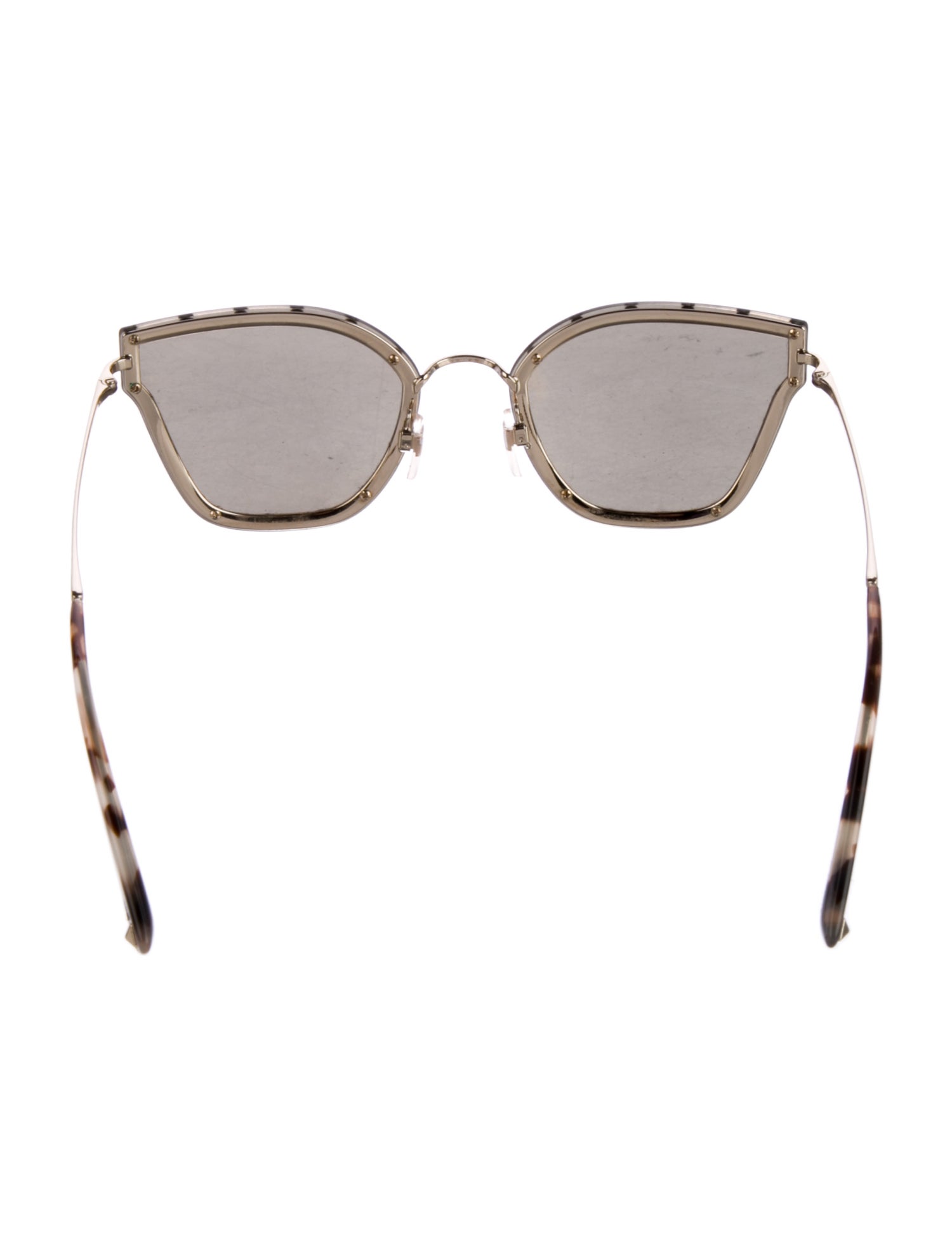 Valentino Wayfarer Tinted Sunglasses