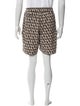 Valentino Printed Flat Front Shorts