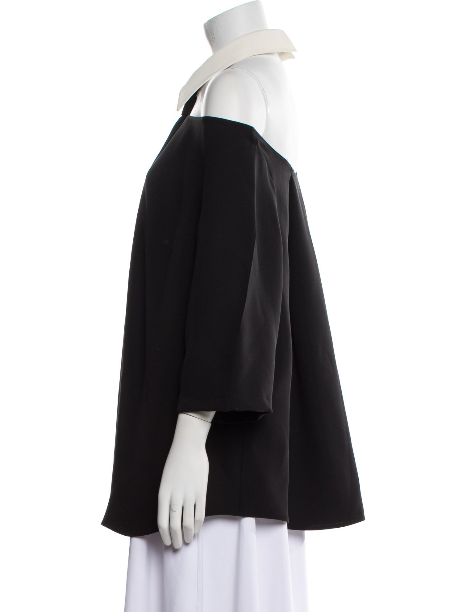 Valentino Silk Off-The-Shoulder Tunic