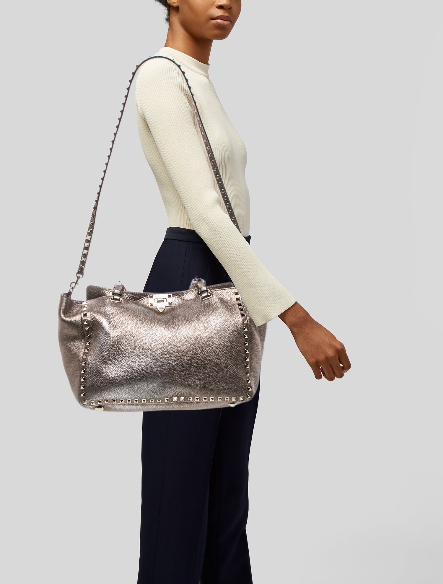 Valentino Rockstud Tote