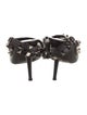 Valentino Rockstud Accents Leather Gladiator Sandals