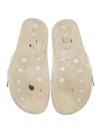 Valentino Leather Slides