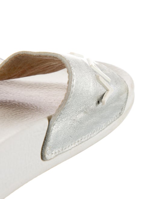 Valentino Leather Slides