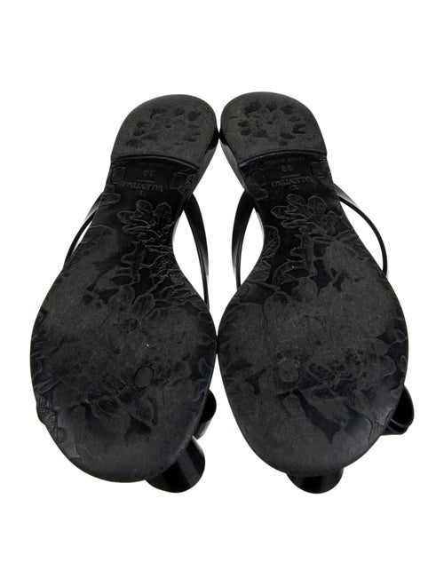 Valentino Rockstud Accents Rubber Slides