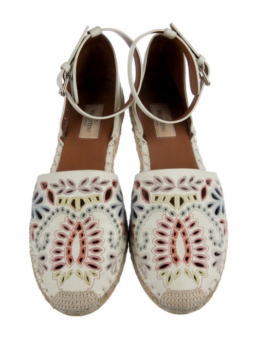 Valentino Jute Printed Espadrilles