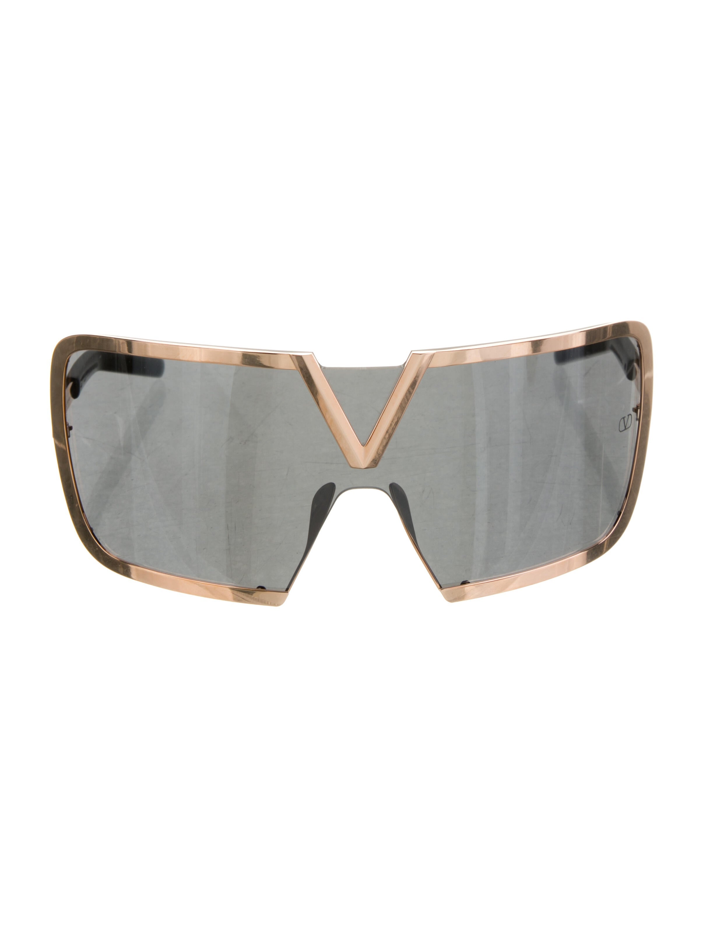 Valentino Shield Tinted Sunglasses w/ Tags