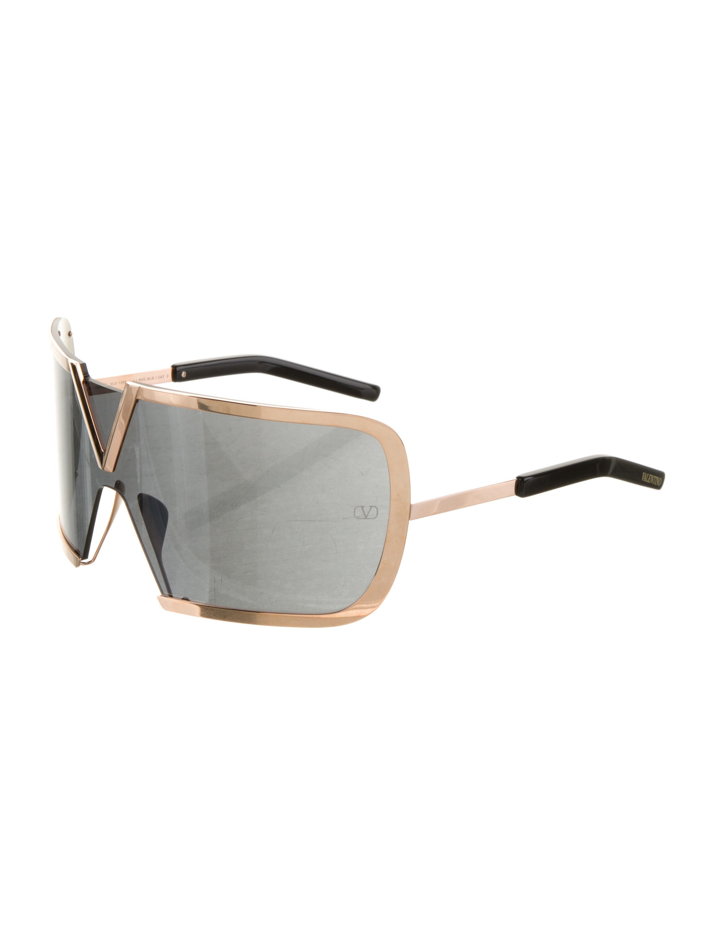 Valentino Shield Tinted Sunglasses w/ Tags