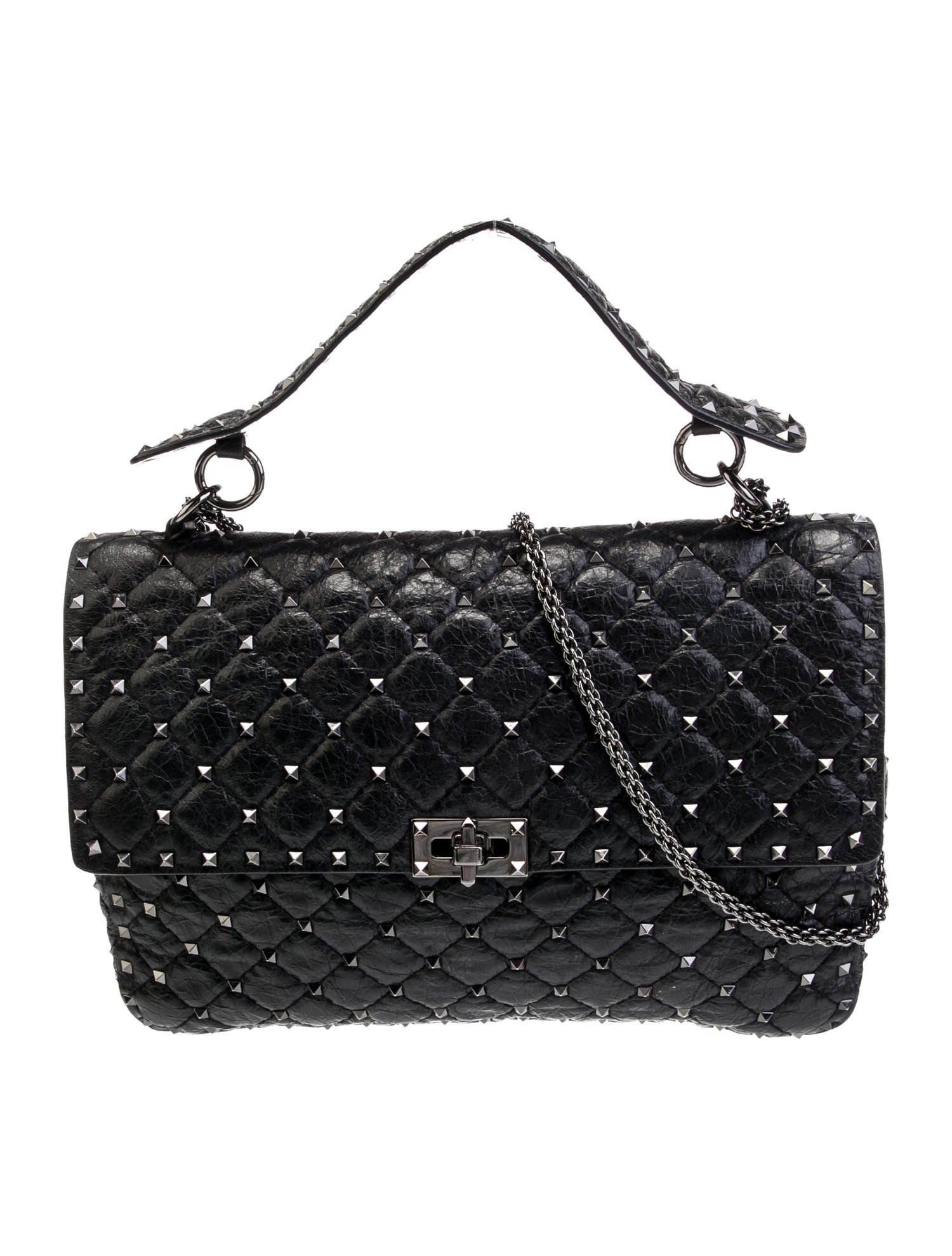 Valentino Quilted Rockstud Spike Large