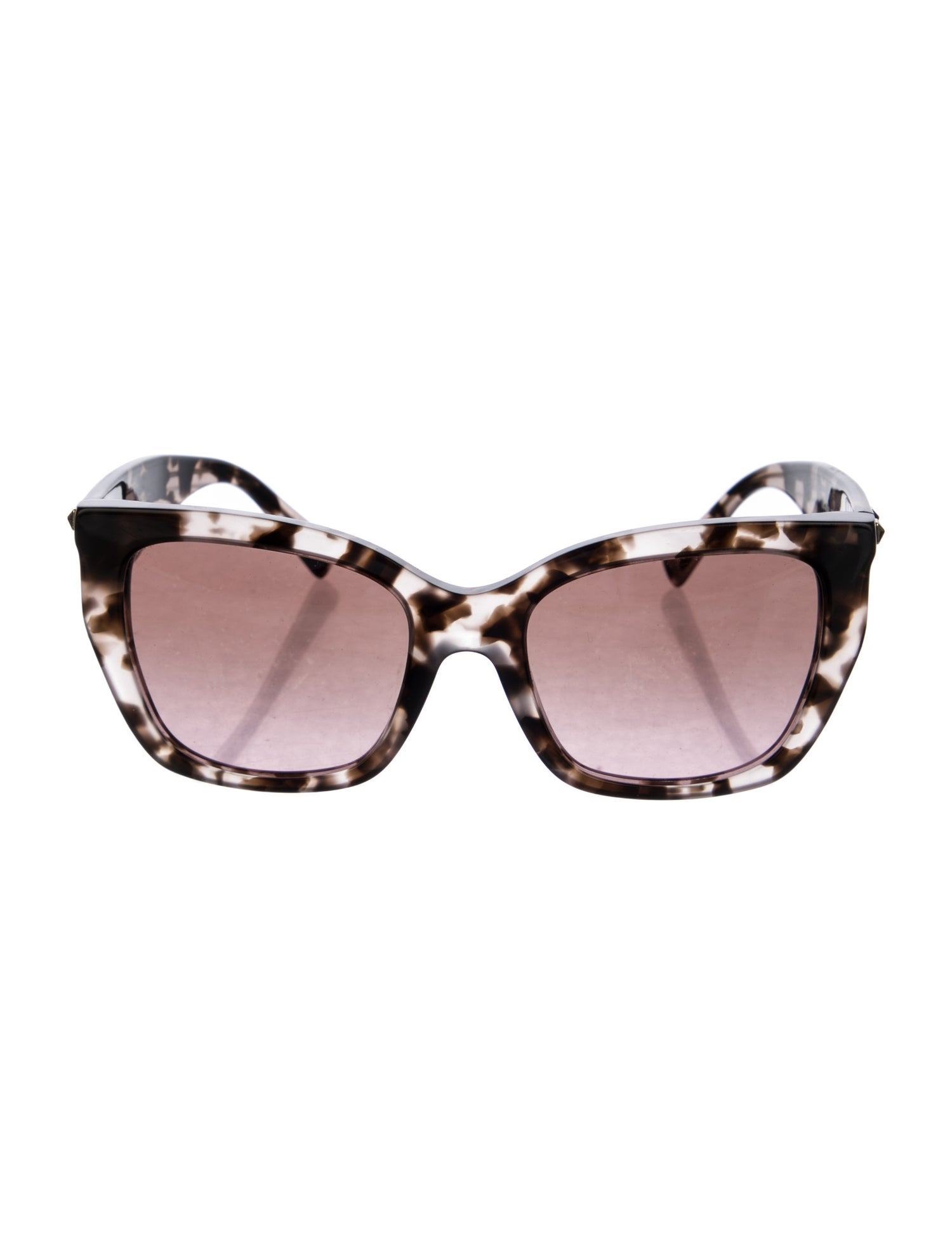 Valentino Rockstud Accents Cat-Eye Sunglasses