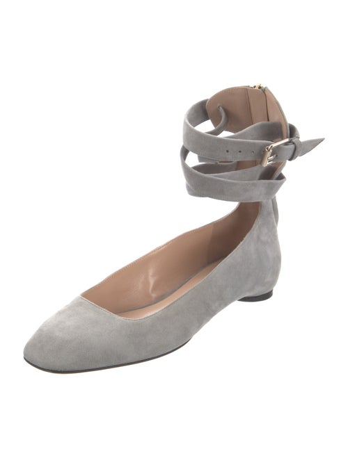 Valentino Suede Ballet Flats