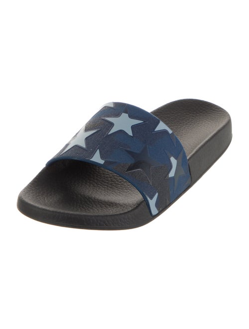 Valentino Rubber Printed Slides