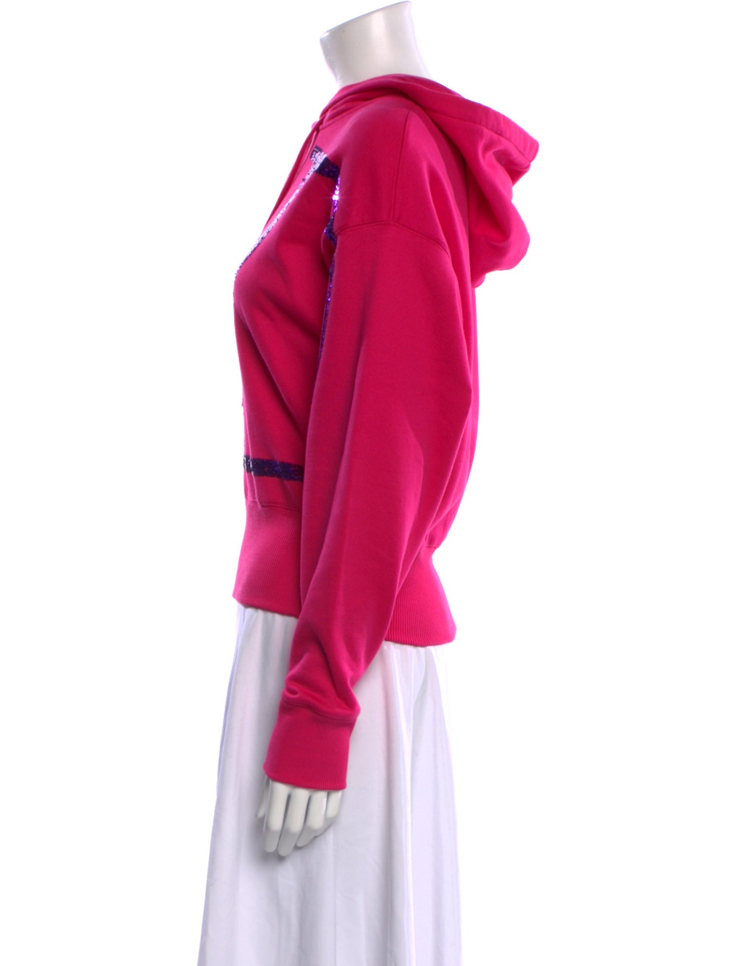 Valentino Graphic Print V-Neck Sweatshirt