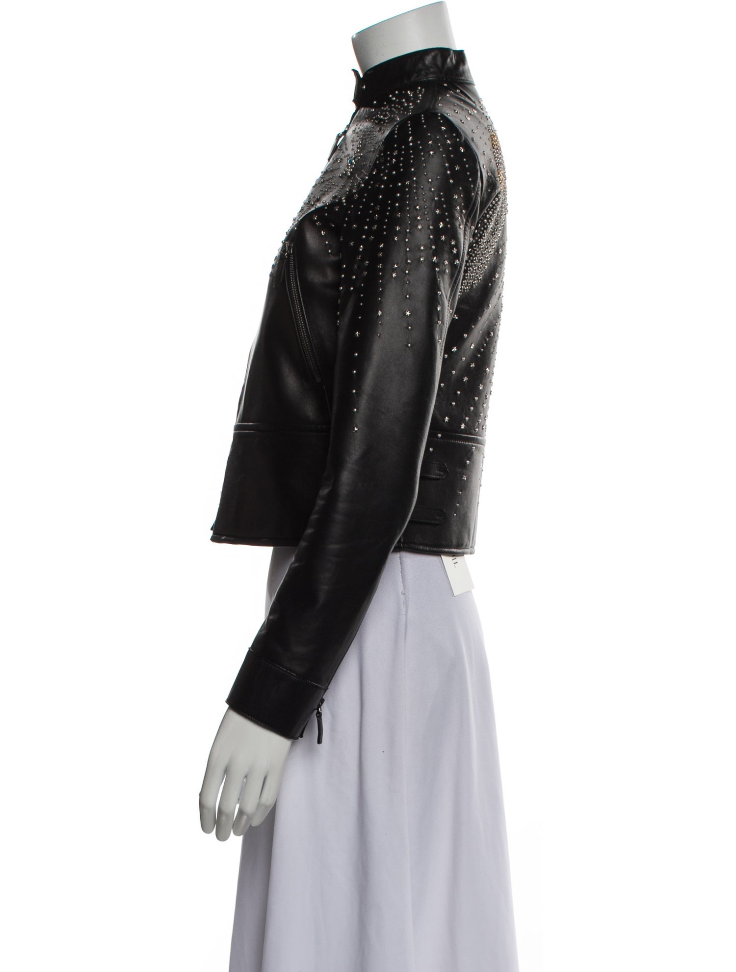 Valentino Leather Biker Jacket