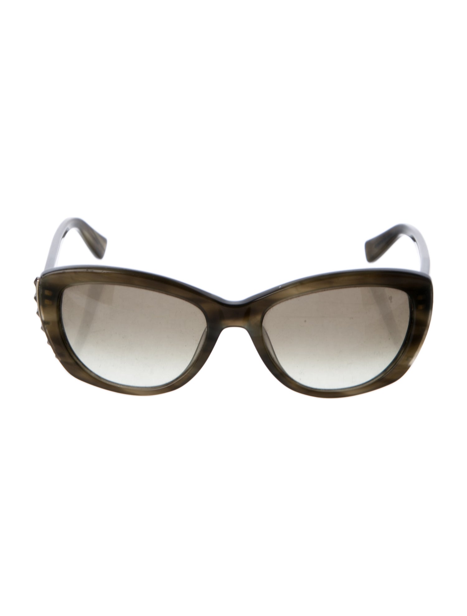 Valentino Rockstud Accents Cat-Eye Sunglasses