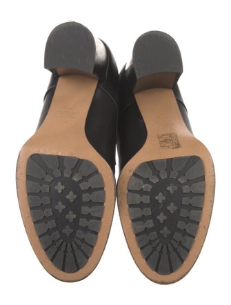 Valentino Rockstud Accents Leather Lace-Up Boots