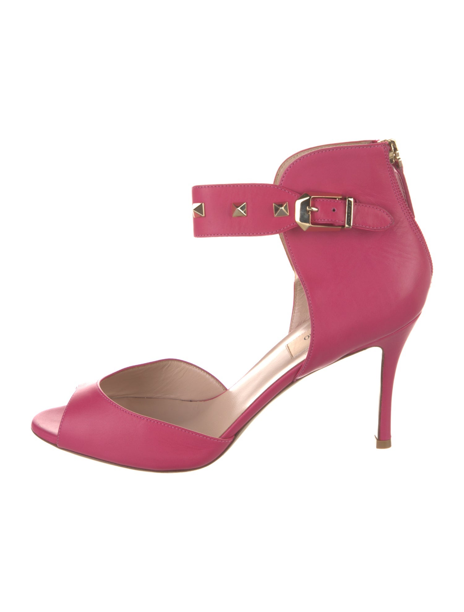 Valentino Rockstud Rockstud Accents D'Orsay Pumps