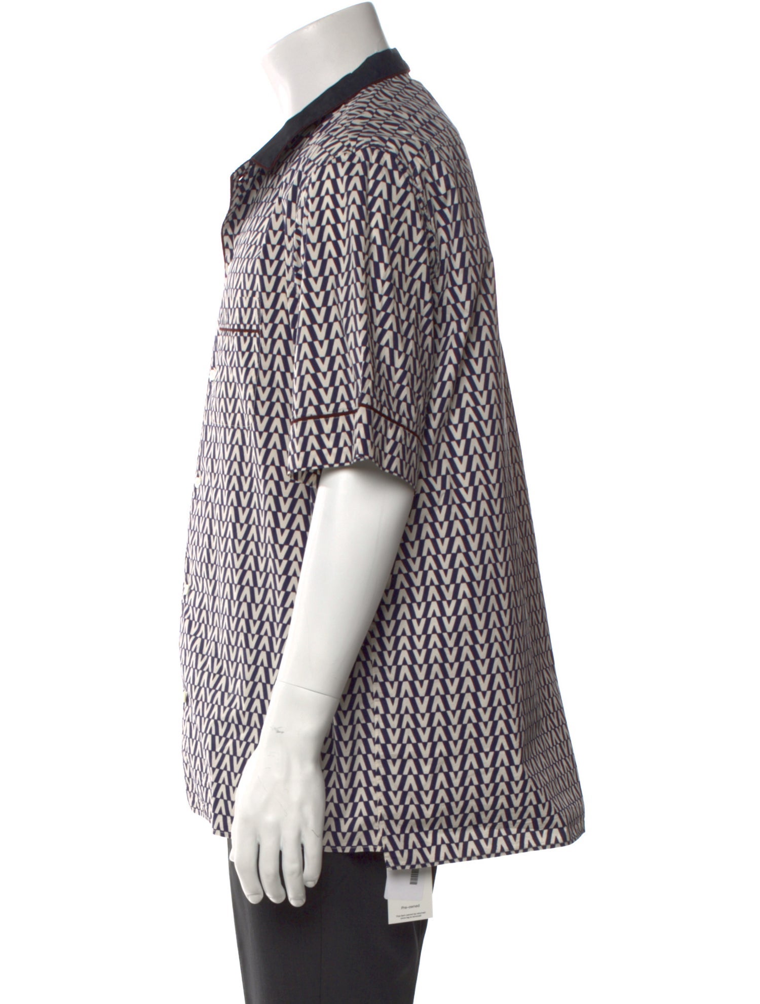 Valentino Printed Short Sleeve Shirt