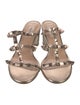 Valentino Rockstud Accents Leather Gladiator Sandals w/ Tags