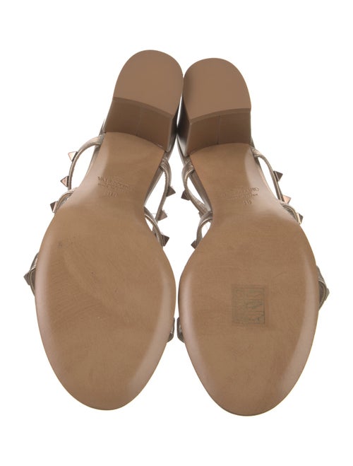Valentino Rockstud Accents Leather Gladiator Sandals w/ Tags