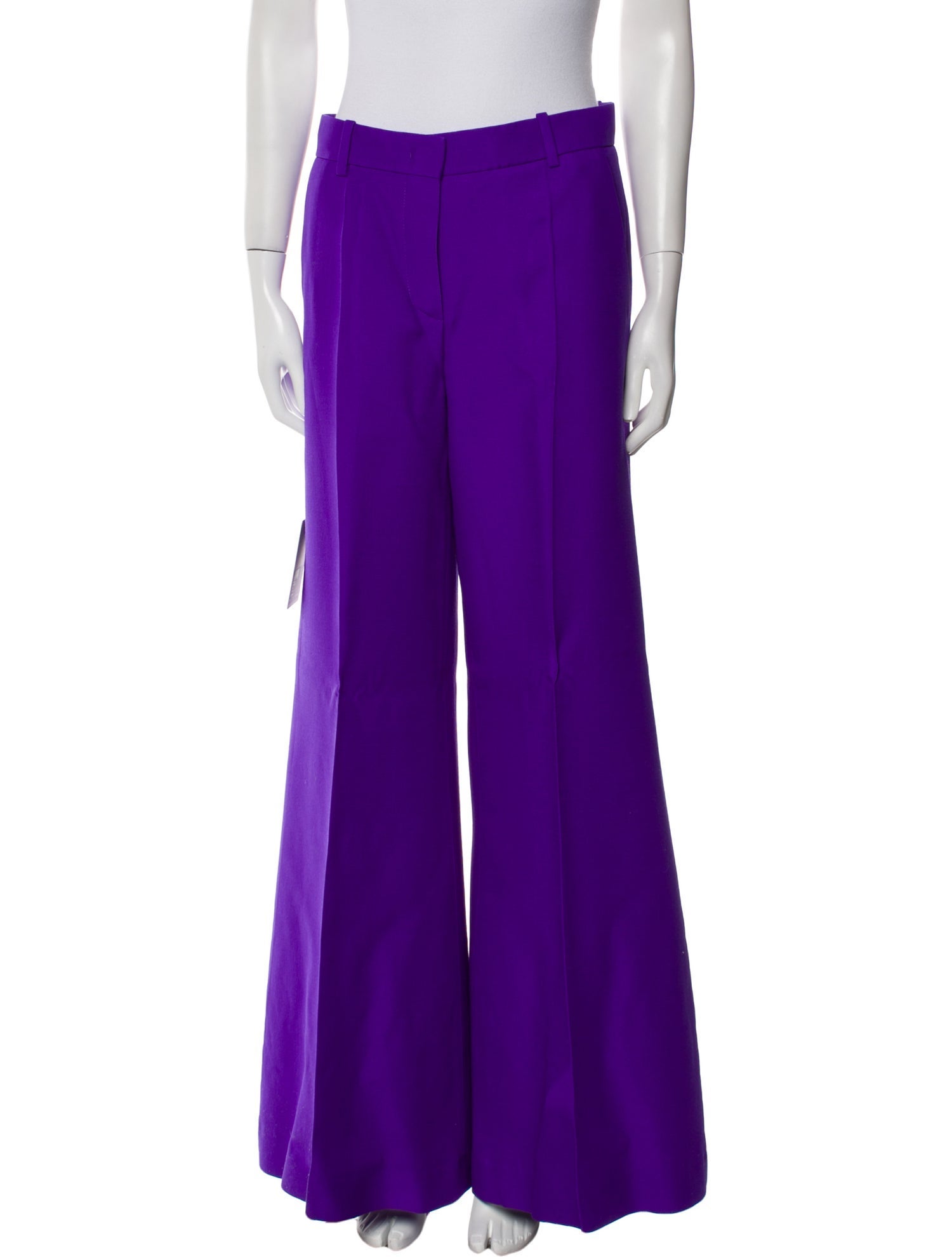 Valentino Virgin Wool Wide Leg Pants w/ Tags