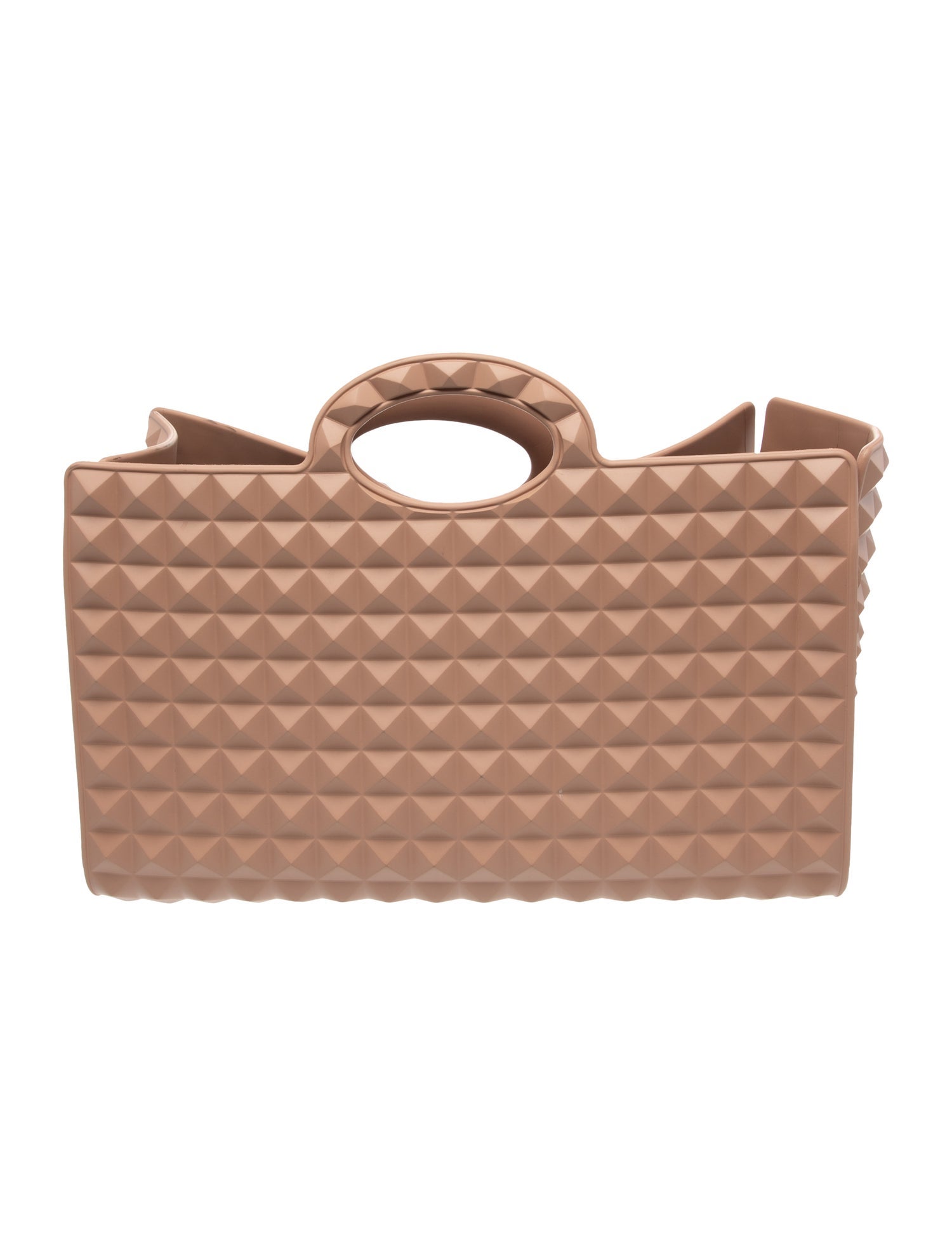 Valentino Rubber Le Troisieme Studded Tote Bag