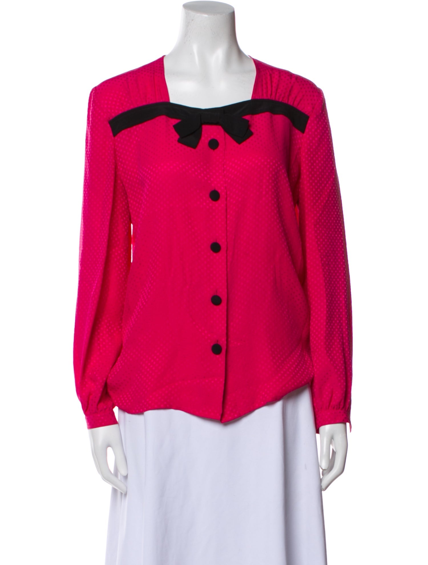 Valentino Vintage Late 1980's - Early 1990's Blouse