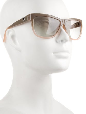 Valentino Oversize Gradient Sunglasses