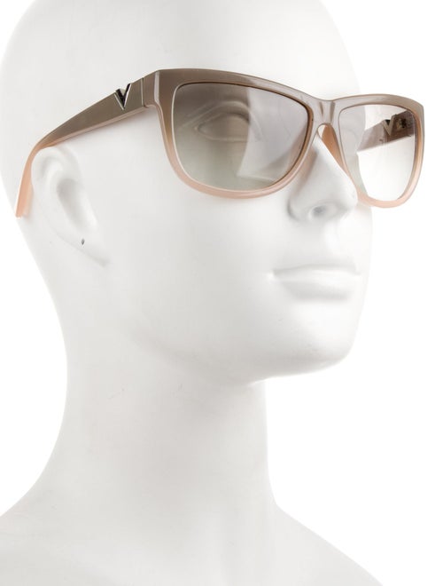 Valentino Oversize Gradient Sunglasses