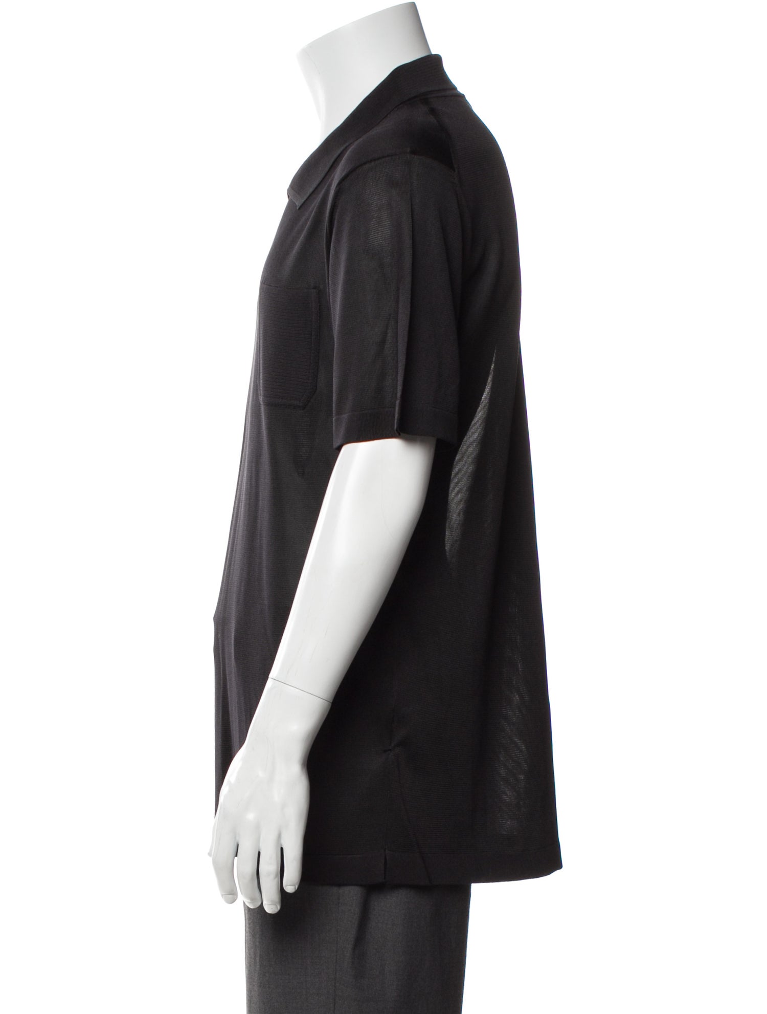 Valentino Collar Short Sleeve Polo Shirt