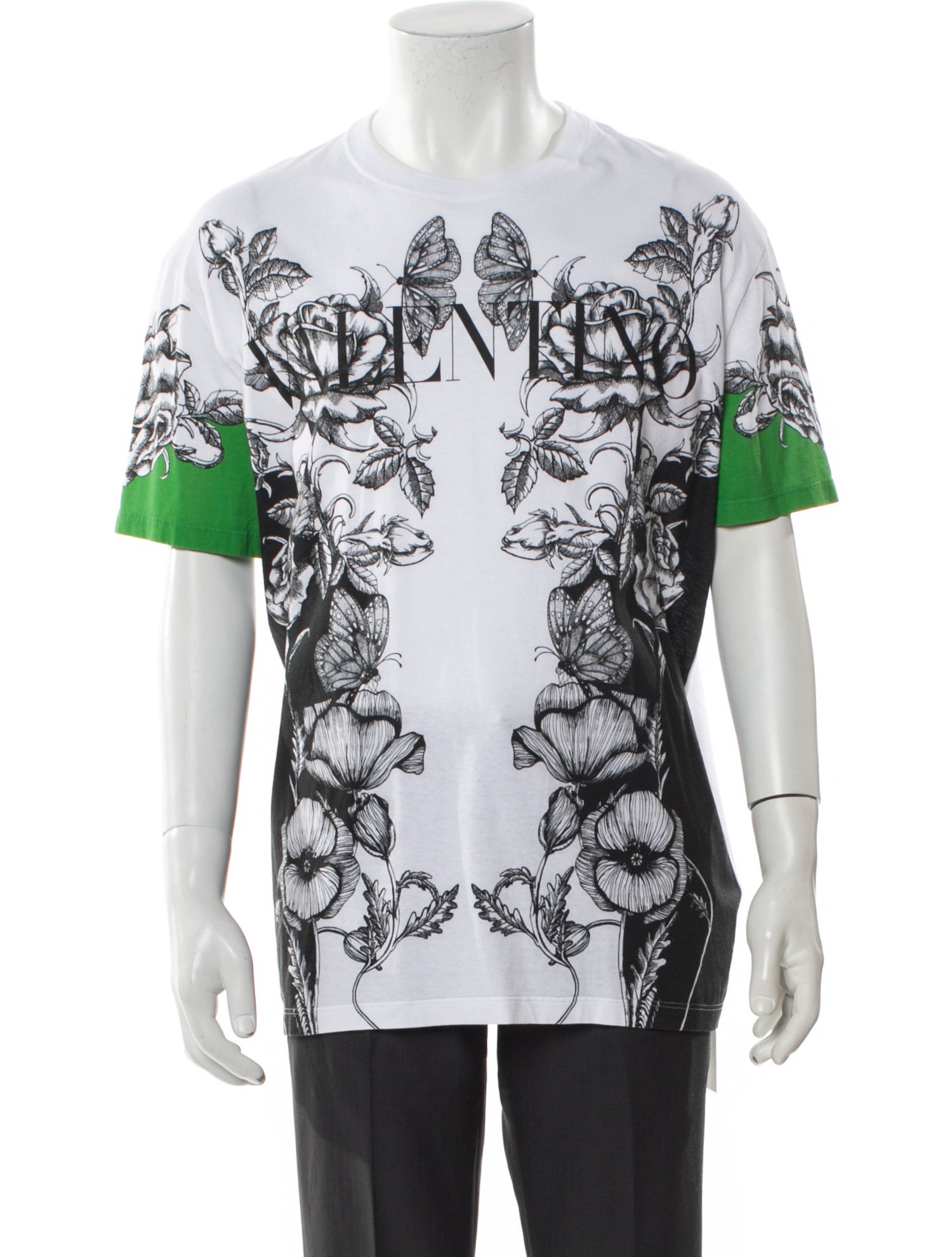 Valentino Printed Crew Neck T-Shirt w/ Tags