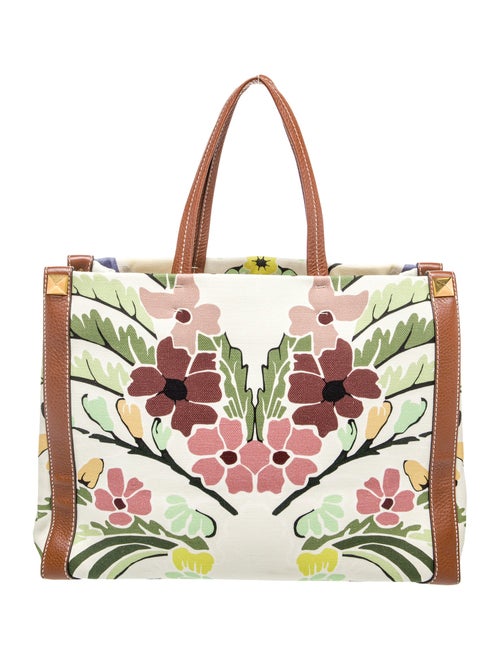 Valentino Canvas Weekender Bag