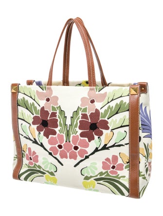 Valentino Canvas Weekender Bag