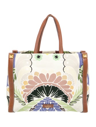 Valentino Canvas Weekender Bag