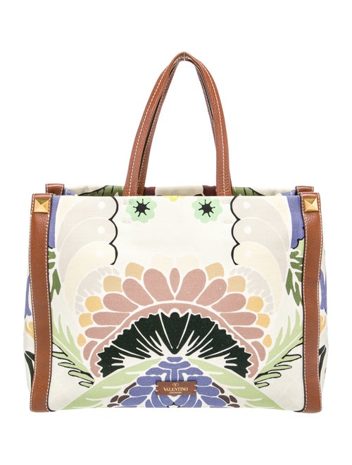 Valentino Canvas Weekender Bag