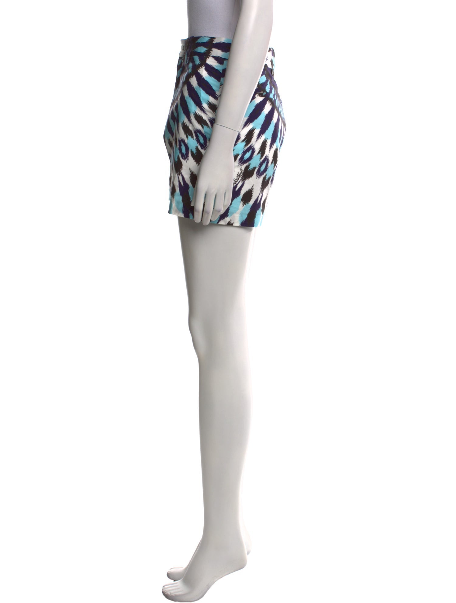 Valentino Printed Mini Shorts