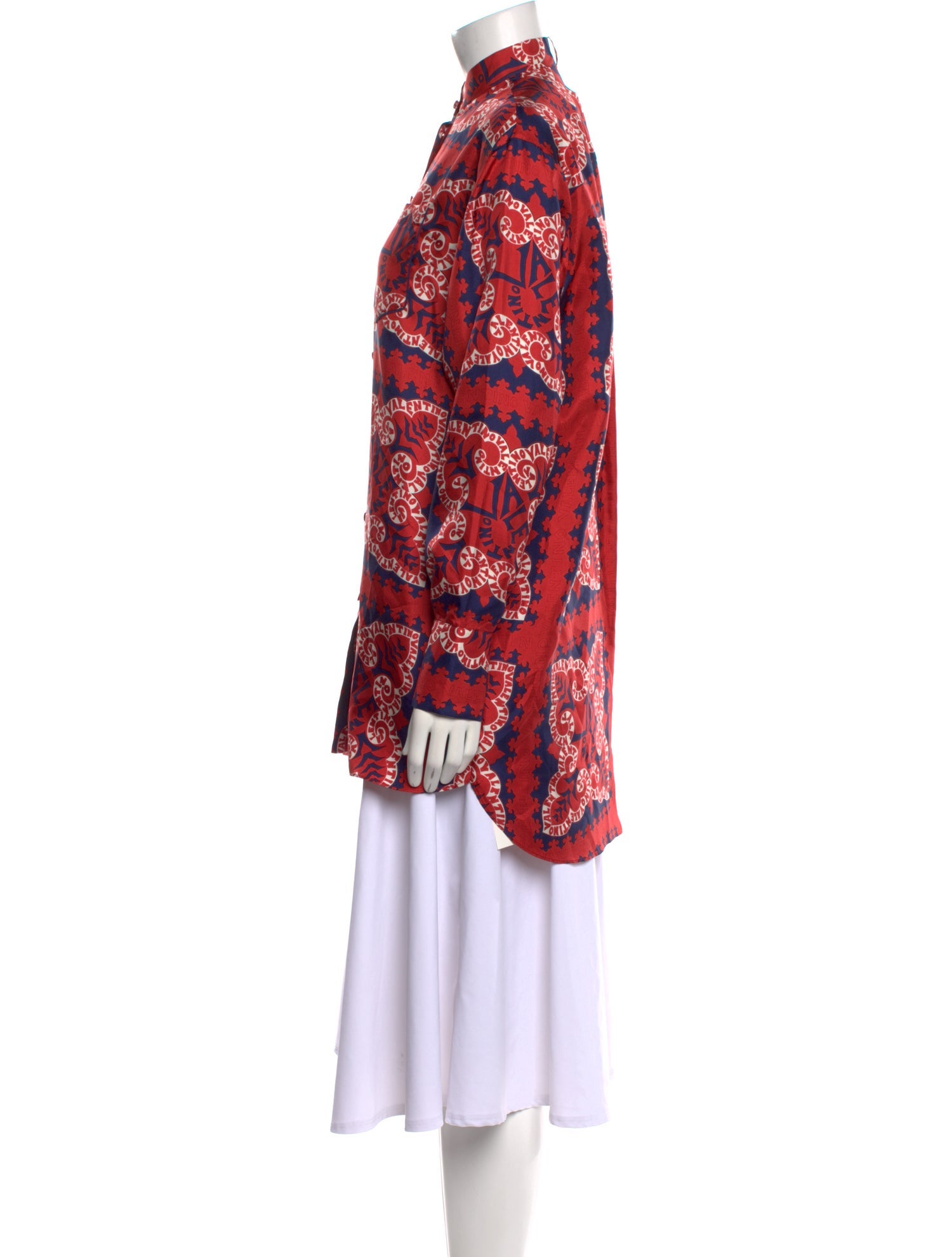 Valentino Silk Printed Tunic