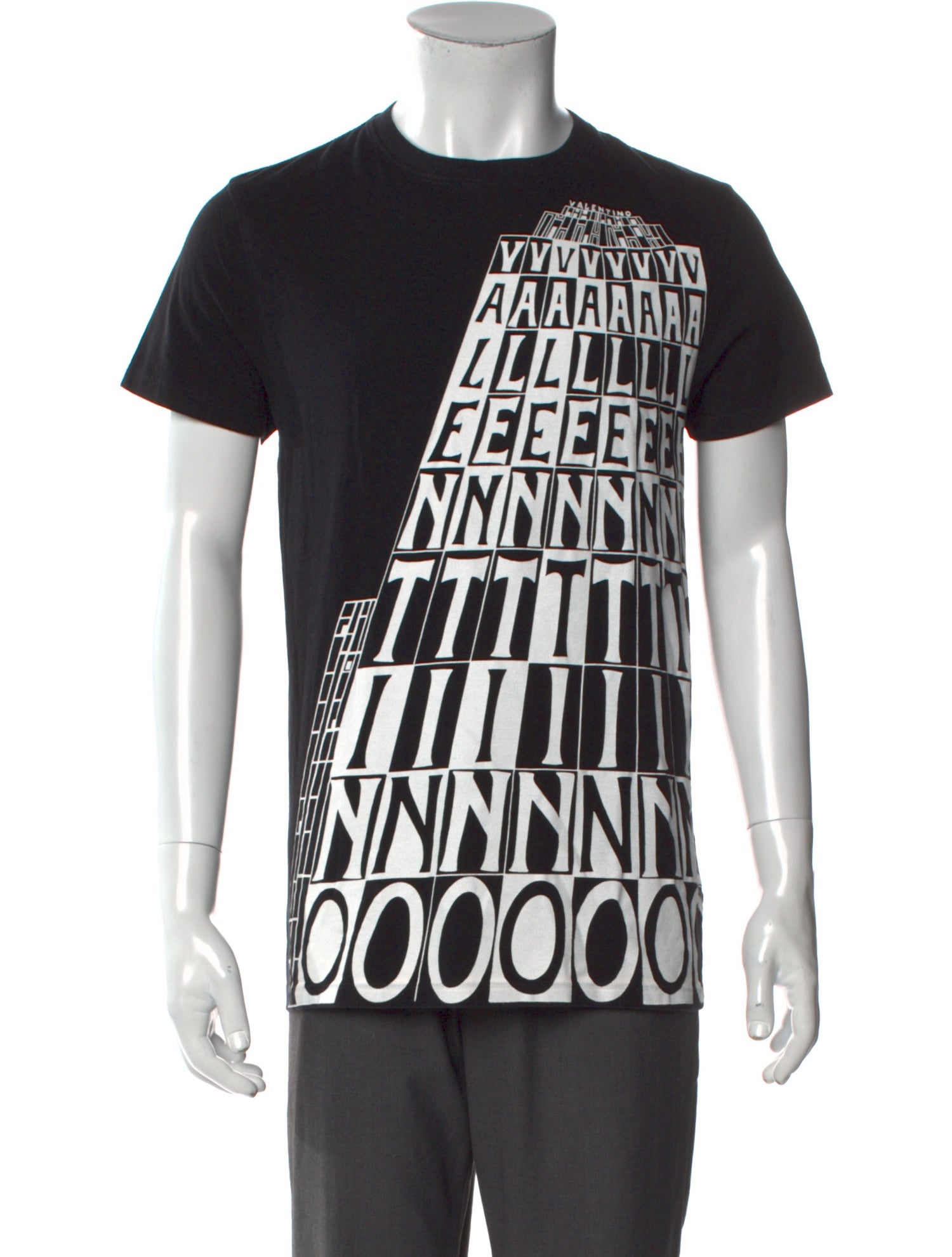 Valentino Graphic Print Crew Neck T-Shirt