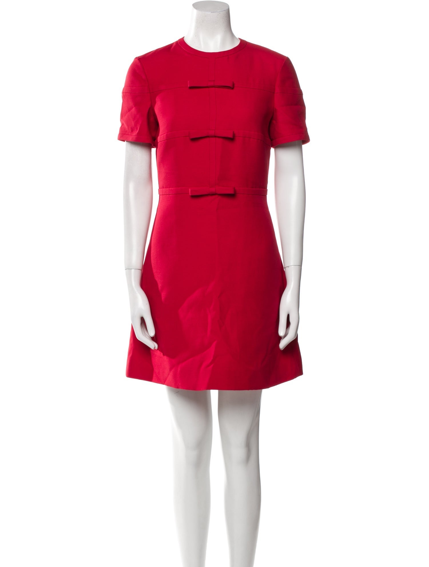 Valentino Virgin Wool Mini Dress