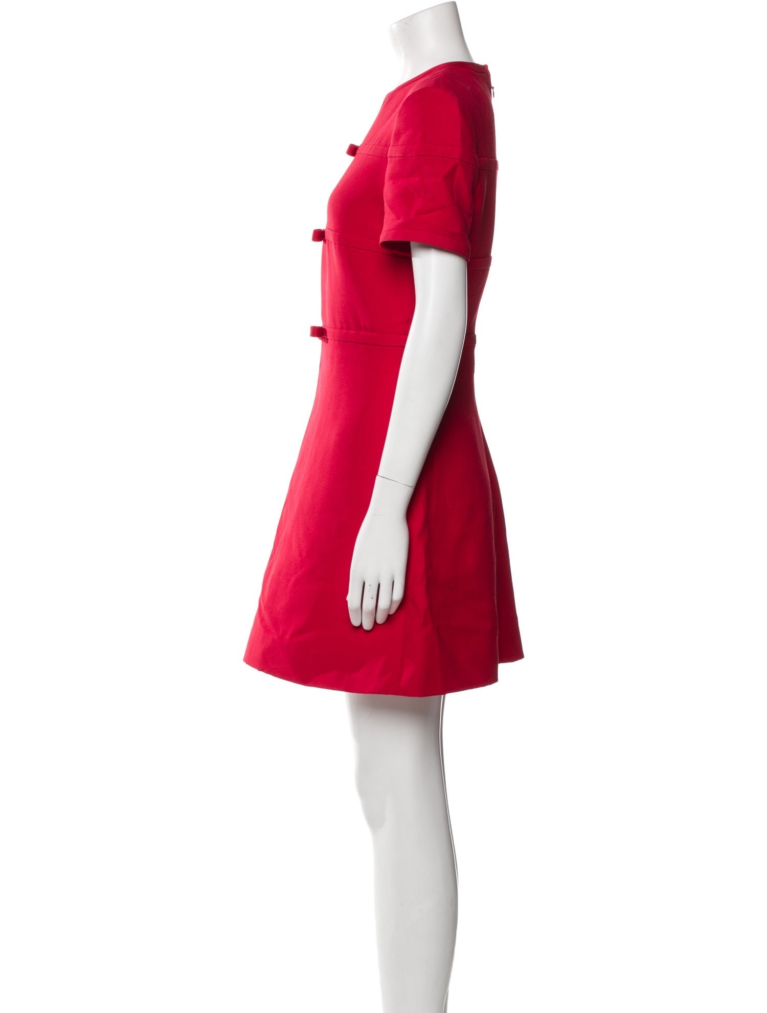 Valentino Virgin Wool Mini Dress