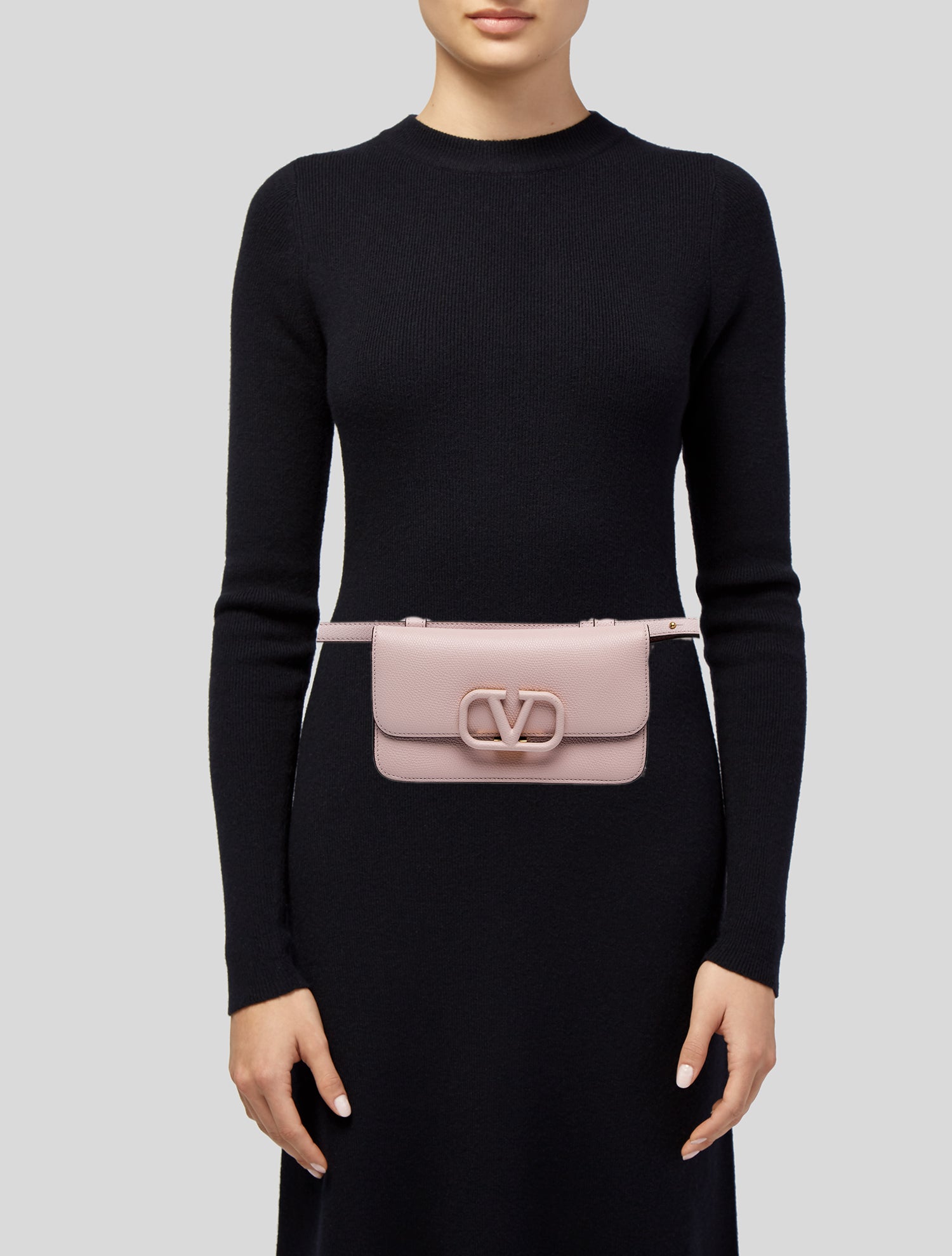Valentino Leather Belt Bag