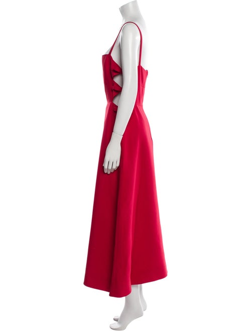 Valentino Virgin Wool Long Dress