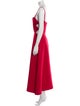Valentino Virgin Wool Long Dress
