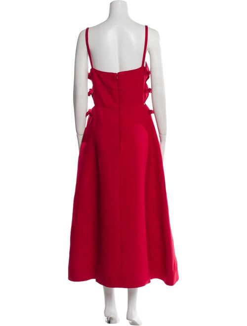 Valentino Virgin Wool Long Dress