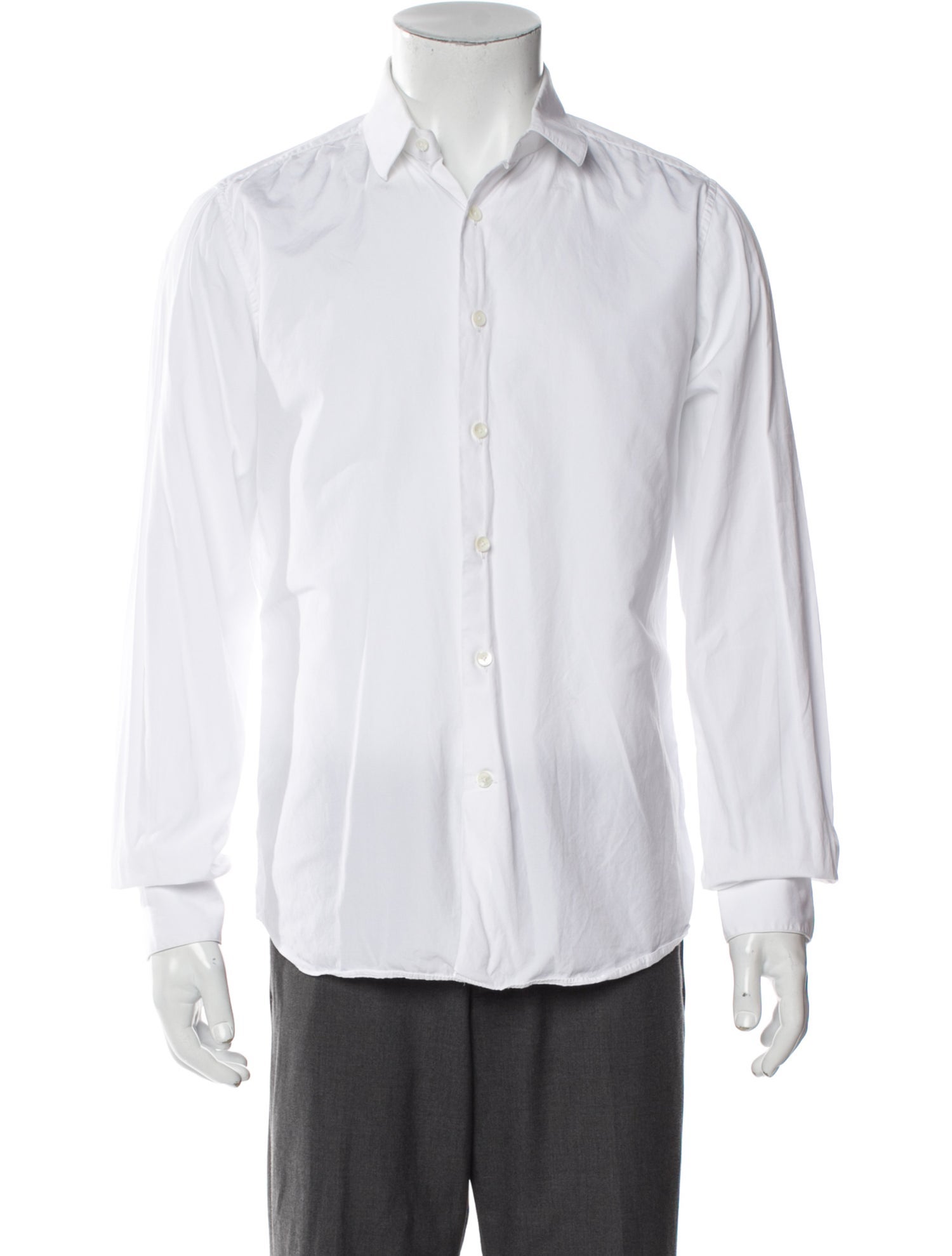 Valentino Rockstud Accents Long Sleeve Dress Shirt