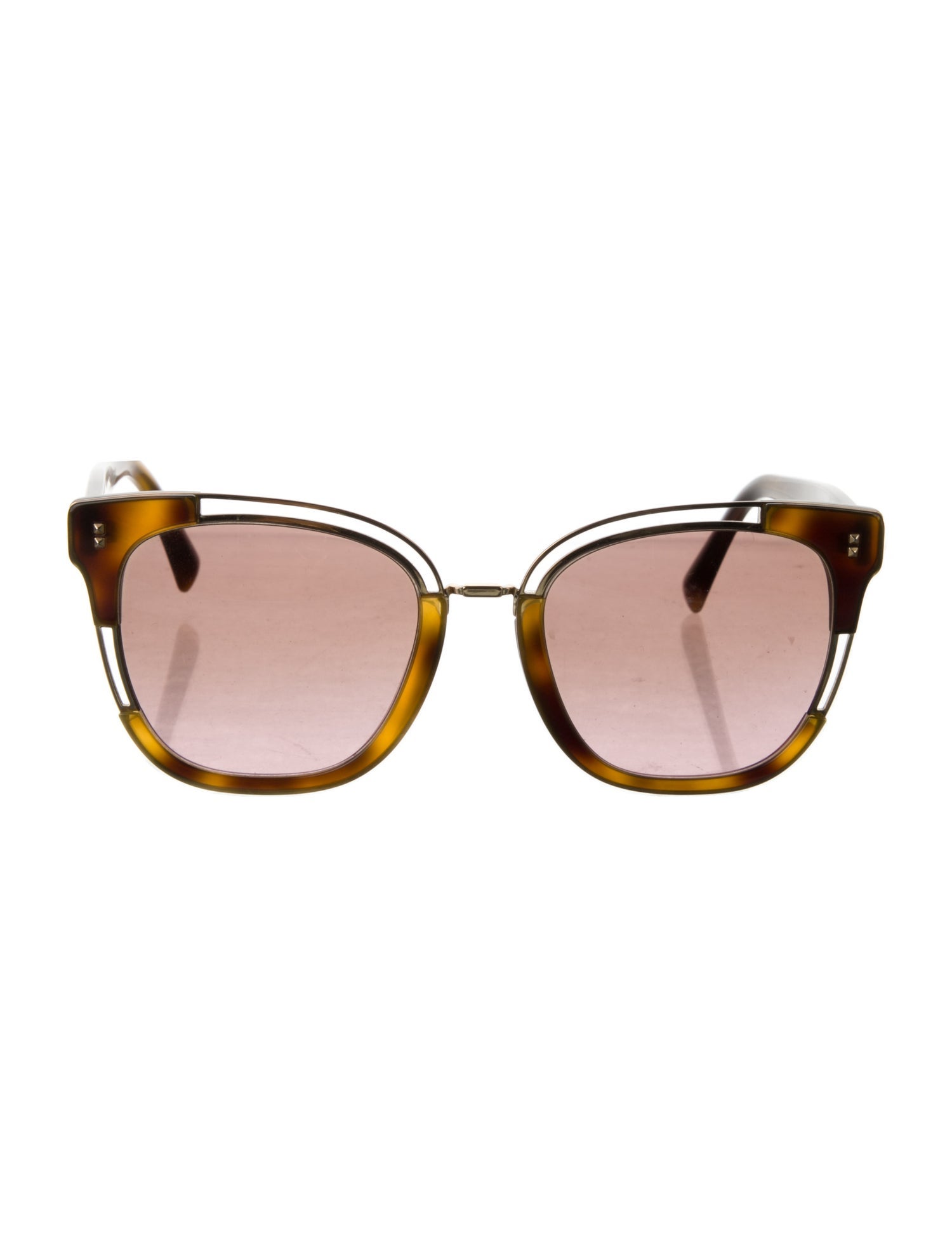 Valentino Wayfarer Gradient Sunglasses