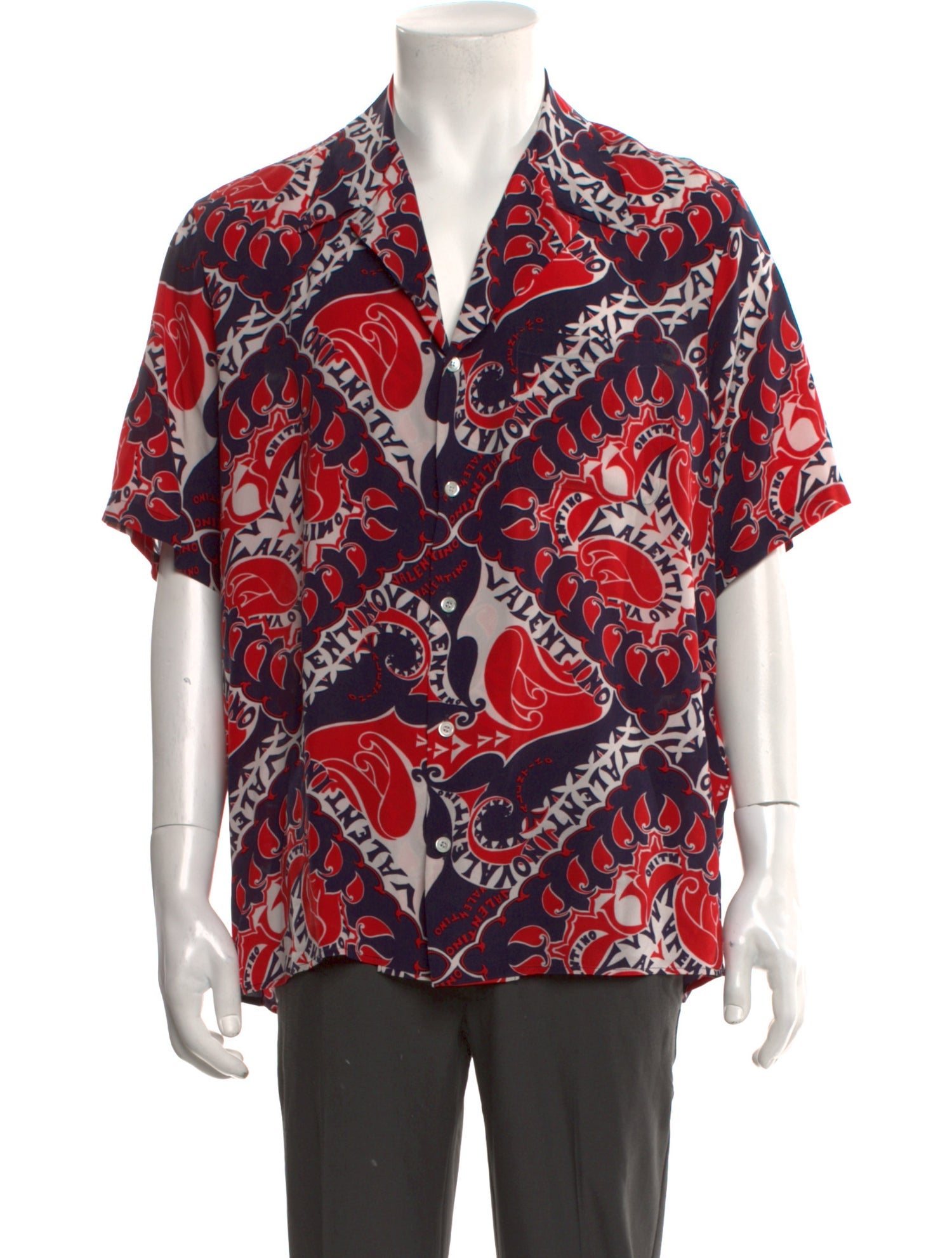 Valentino Silk Printed Shirt