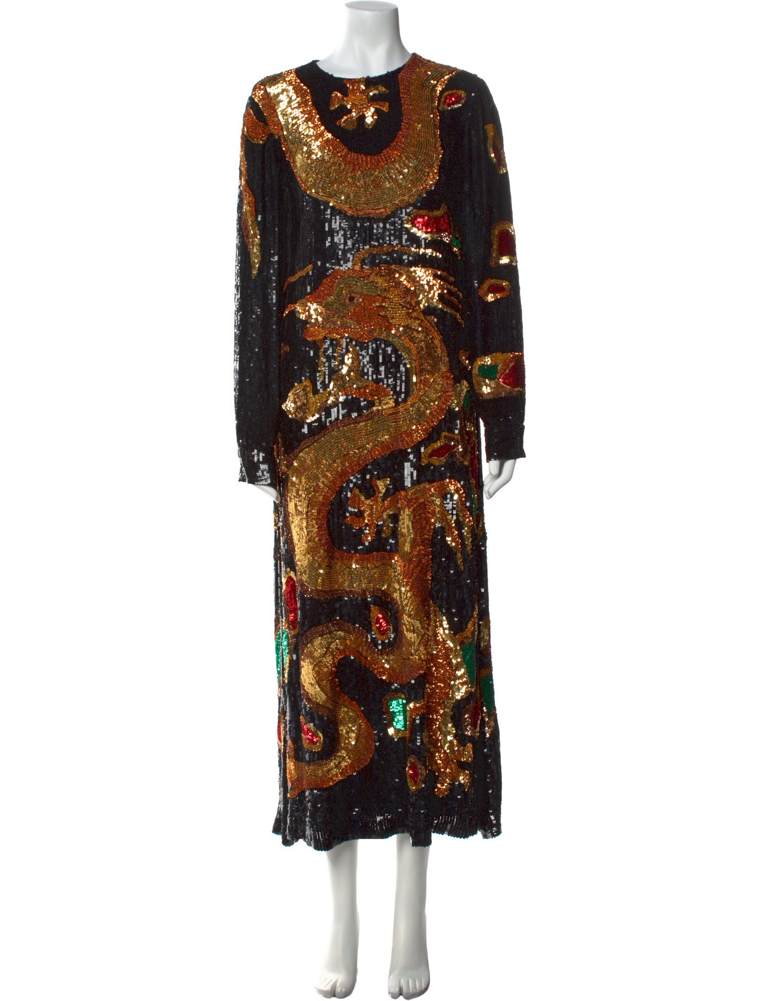 Valentino Silk Long Dress