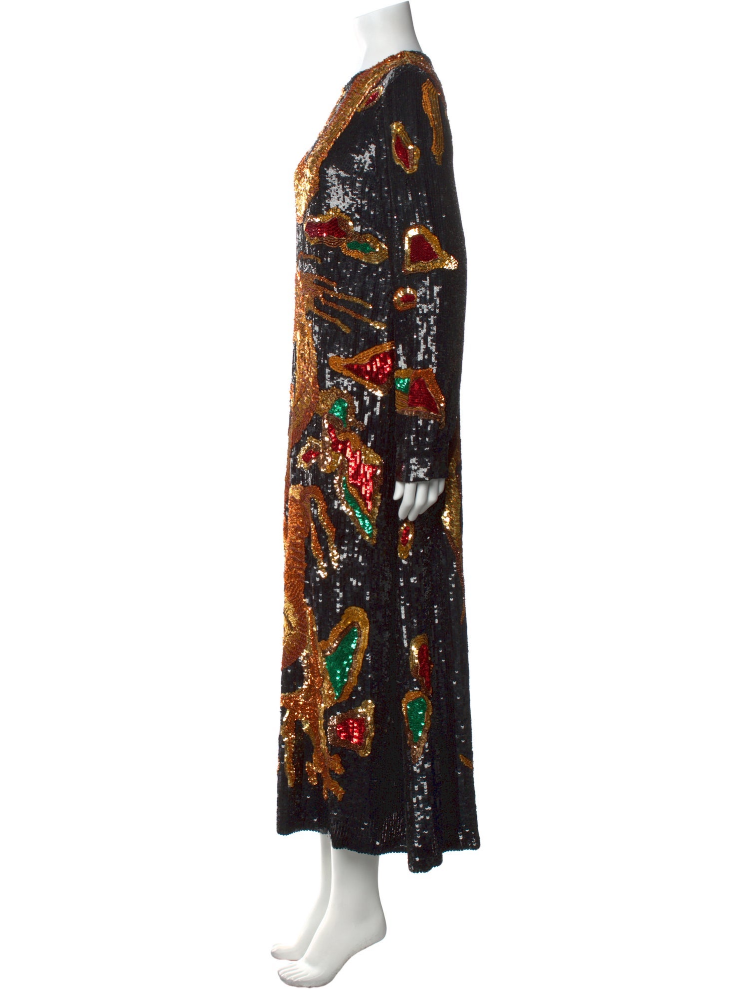 Valentino Silk Long Dress