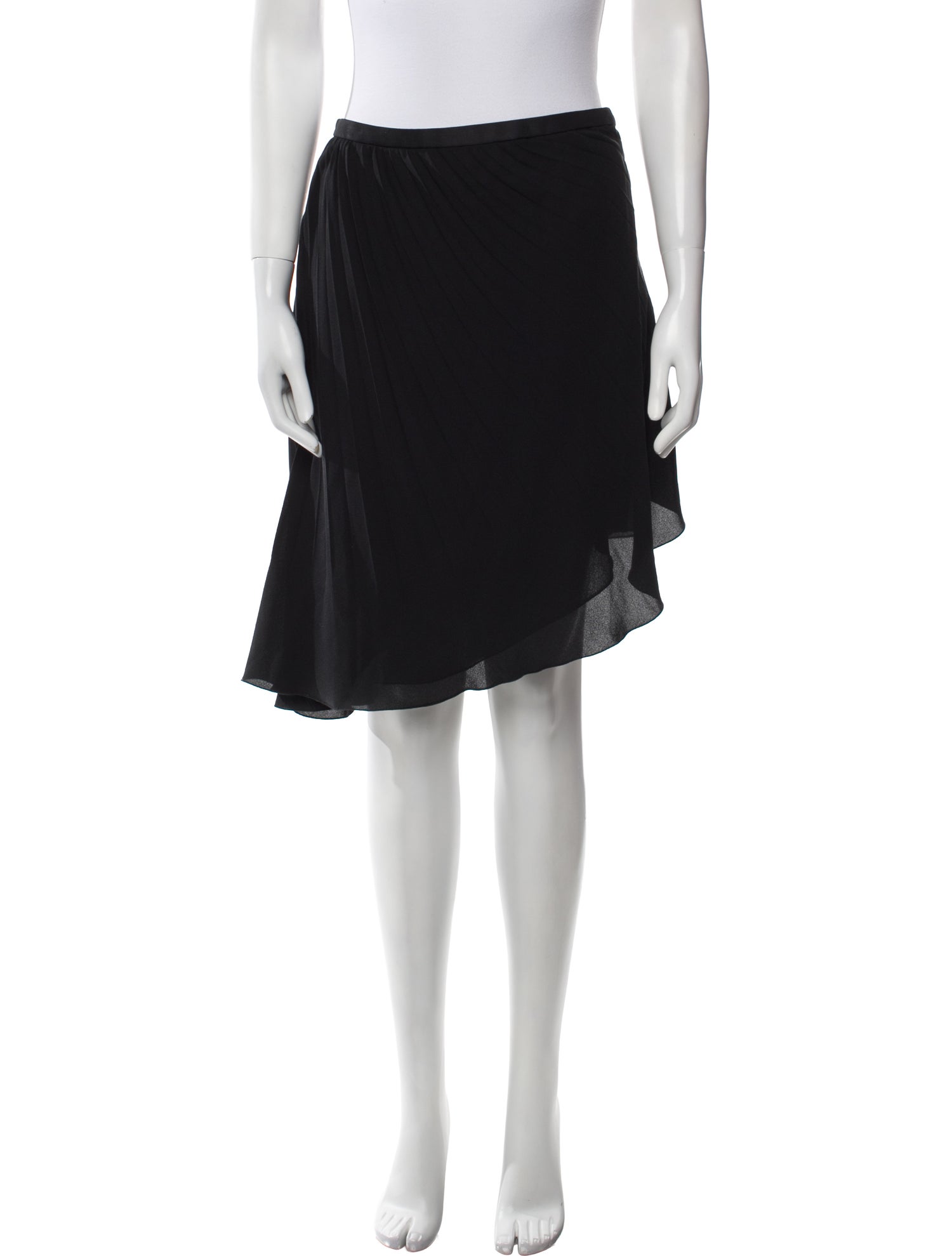 Valentino Silk Knee-Length Skirt