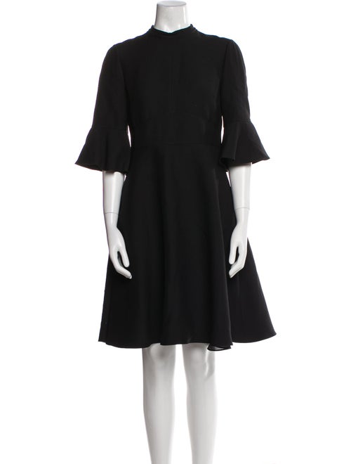 Valentino Virgin Wool Knee-Length Dress